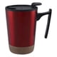 thumbnail image 4 of Paquete con 10 piezas de Taza doble pared acero/corcho con tapa 300 ml rojo 8.5 x 12, 4 of 7