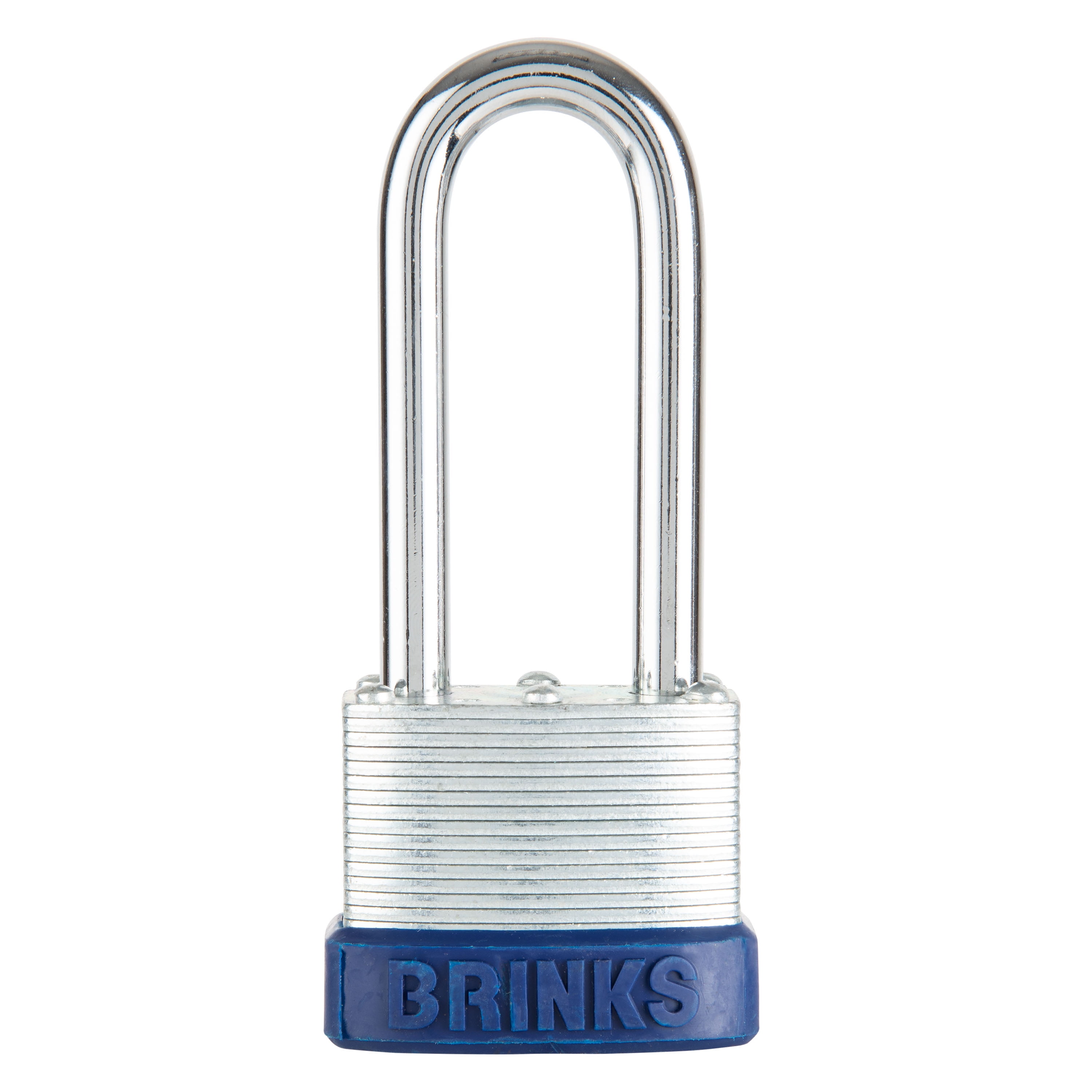(6 pack) Brinks 44mm Laminated Steel Padlock with 2.5in Shackle