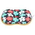 thumbnail image 2 of Cloth Cover Laptop Table, Soft Small In Size Practical Beautiful Laptop Cushion Desk, for Outdoor Travel Office Staff Colorful,Flower-Pattern,Ocean Green, 2 of 7