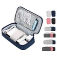 thumbnail image 2 of Bolsa de almacenamiento de accesorios digitales para teléfono móvil multifuncional, bolsa para teléfono móvil, bolsa para guardar cables de datos y discos duros móviles con carga de disco U, 2 of 5