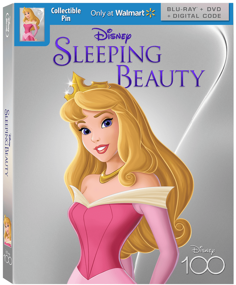 Sleeping Beauty - Disney100 Edition Walmart Exclusive (Blu-ray + DVD + Digital Code)