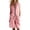 Pink, variant on Zynoxe Womens 2 Piece Sets with Pockets Casual Button Down Collared Tank Top Straight-Leg Shorts Suit Soft Breathable Fashion Striped Trim Lounge Set Versatile Solid Color Summer Outfits for Women S