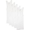 Fruit of the Loom Men's A Shirts, White, Large(Pack of 5)