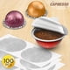 thumbnail image 2 of Tapas de aluminio para cápsulas reutilizables CAPMESSO Vertuo, 100 unidades/paquete, 2 of 6