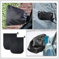 thumbnail image 2 of 2Pcs Oxford Cloth Rearview Mirror Cover Creative Rearview Mirror Proof Windproof Car Mirror Shield, 2 of 8