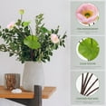 thumbnail image 4 of WEUVEB Adorno Artificial De Flor Loto Rosa Para Y Ceremonias Con Acabado, 4 of 8