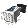 thumbnail image 3 of Teissuly Clearance Solar Battery Powered, Fake Security Camera, Motion-Activated Floodlights, Realistic Look, Easy To Install(Black, ) Teissuly WER2023081600109, 3 of 9