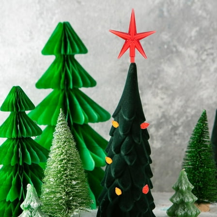 VERDANVERSE Ceramic Tree Replacement Ceramic Christmas Tree Replacement Lights Plastic 103Pcs