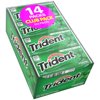 Trident Sugar-Free Spearmint Gum, 18 Piece Packs, 14 Ct
