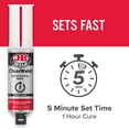 thumbnail image 2 of Jeringa epoxídica J-B Weld ClearWeld Quick Set 25 ml, 2 of 7