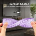 thumbnail image 3 of Fintie Silicone Case for Amazon Toshiba/Insignia/Pioneer/Fire TV 4-Series/Fire TV Omni Series TV Remote - [Anti Slip] Shockproof Cover for Fire TV Edition Alexa Voice Remote, Purple Glow, 3 of 16
