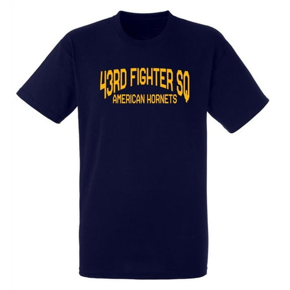 USAF US Air Force 43rd Fighter Squadron American Hornets Short Sleeve Tee Shirt