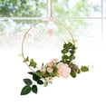 thumbnail image 1 of OUNONA Aro Floral Artificial Con De Hierro Para De Y Pared, 1 of 8