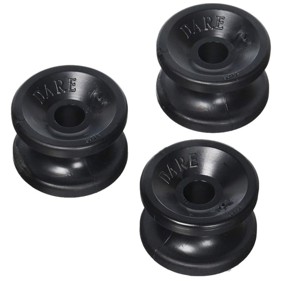 Dare 1752-10 0CT Blk Crn Insulator, Black