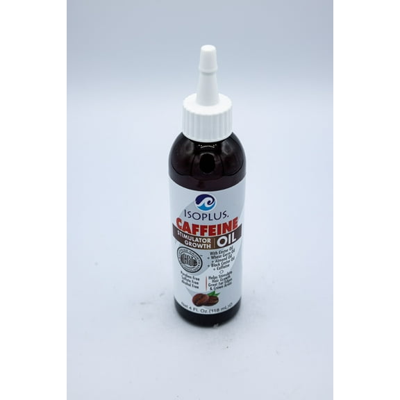 Isoplus Caffeine Stimulator Growth Oil, 4 oz. All Hair Type