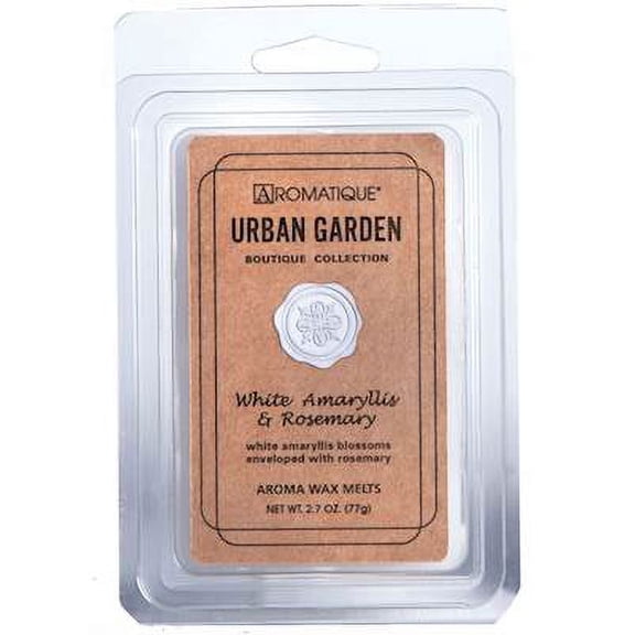 WHITE AMARYLLIS WAX MELT by Aromatique Urban Garden