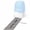 Blue, variant on 1Pcs Privacy Stamper Roller Stamp with Ink, Identity Protection Security Roller for Confidential Document Information Blocking, Anti-Theft Office Mail Privacy Marker Blue