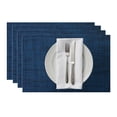 thumbnail image 1 of Tapis de table 4 Pcs, Tapis de table Résistant à la Chaleur, Tapis de table de Cuisine, Tapis Lavable Résistant à la Chaleur, pour buffet de Fête Dîner, 1 of 6