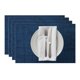 thumbnail image 1 of Mantel de 4 piezas, mantel resistente al calor, mantel de cocina, mantel lavable resistente al calor, para cenas tipo buffet de fiesta, 1 of 6