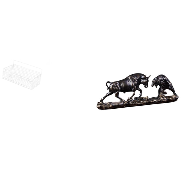 Cesta de almacenamiento colgante,Cesta de almacenamiento para gabinete organizador de pared colgante,Estantes de pared con decoración de granja,Estatua de escritorio,Figura decorativa de pelea