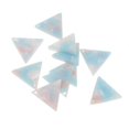 thumbnail image 4 of Pendientes colgantes Yuyangstore de acrílico triangular Azul claro 10 piezas, 4 of 8