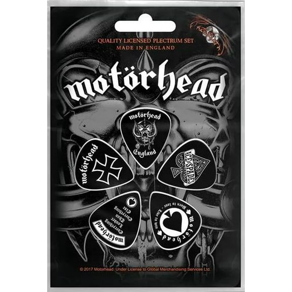 Motorhead Guitar Picks, Set of 5