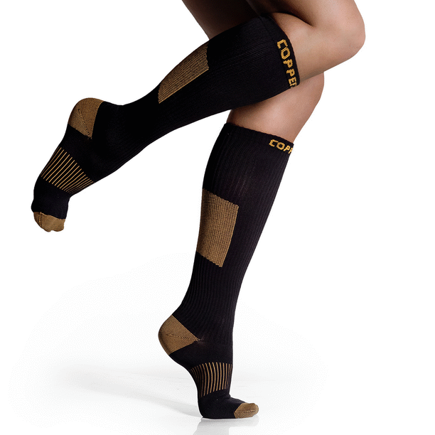 CopperJoint Long Compression Socks for Women and Men 1520 mmHg Knee
