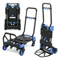thumbnail image 2 of Winado Folding Hand Truck Dolly Cart, Convertible Hand Cart with Retractable Handle, 2 of 15