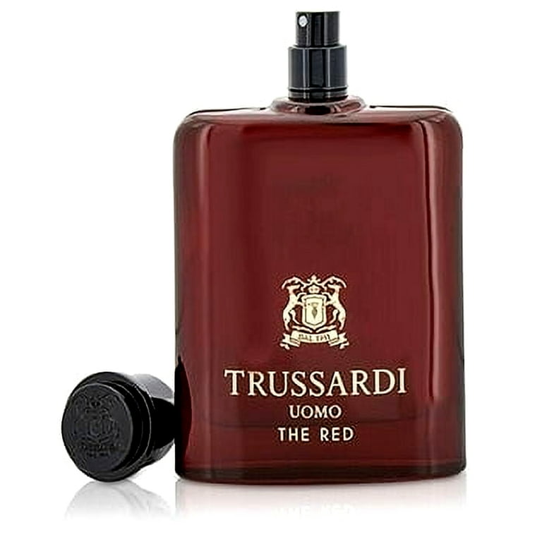 Trussardi Uomo The Red, Eau de Toilette Spray for Men, Aromatic