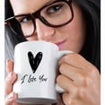 thumbnail image 2 of 3drose, I Love You Gift for Loves Ones, 11oz Magic Transforming Mug, 2 of 7