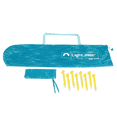 thumbnail image 5 of Lightspeed Outdoors Quick Cabana Beach Tent Sun Shelter (Aqua), 5 of 6
