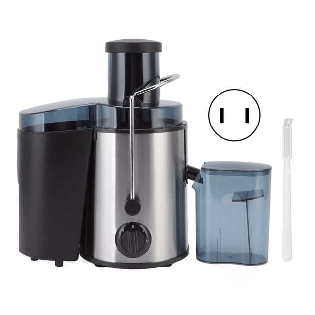 600W Electric Juicer Stainless Steel PP Juice Machine Fruit Vegetables Extractor Pulp Seperation