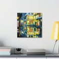 thumbnail image 6 of "Soft Sunrise Impastoed" - Canvas, 6 of 25