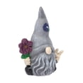 thumbnail image 2 of Garden Gnome Statue Outdoor Decor Large Flocked Resin Gnome Figurine with Solar Light Holding Lantern Welcome Sign Garden Yard Decorations Dwarf Sculpture for Outside Patio Porch Lawn Decor, 2 of 5