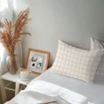 thumbnail image 6 of Lumbar Pillow Covers 20x12 Inch Set of 2, Beige Buffalo Check Waterproof Outdoor Pillow Covers, Farmhouse Boho Plaid Vintage Rustic Decorative Cushion Pillowcases for Couch, Sofa, Bed, Garden, Patio, 6 of 9