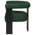 thumbnail image 5 of Coaster Ramona Fabric Upholstered Accent Side Chair Green and Black, 5 of 13