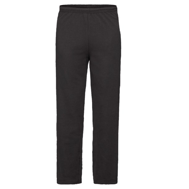 Fruit Of The Loom - Pantalones de chandal Modelo Lightweight hombre caballero (Negro)