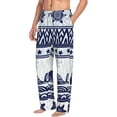 thumbnail image 2 of Xecao Sea Underwater Animals1 Men's Straight Lounge Pajama Pants: The Ultimate in Comfortable Sleepwear, 2 of 9