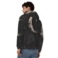 thumbnail image 4 of Naloa Abstract Starry Sky Moon Men’s Hoodies, Zip up Hoodie, Sweatshirts,Hoodies for Men Sizes S-3XL-3X-Large, 4 of 5