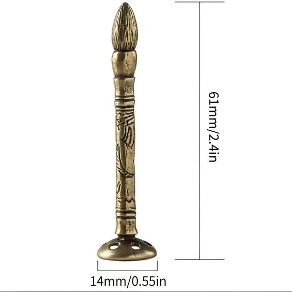 ACDANC Creative Pure Brass Tobacco Pipe Tamper Copper Cigar Pipe Cleaning Tools