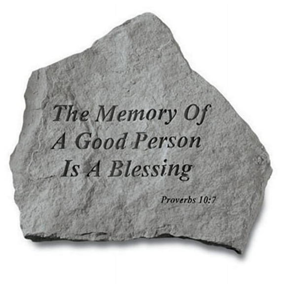 Kay Berry- Inc. 93120 The Memory Of A Good Person - Memorial 15.25 Inches x 14 Inches