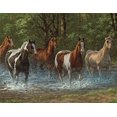 thumbnail image 1 of Springbok Puzzles - Summer Creek - 500 Piece Jigsaw Puzzle - Large 18 Inches by 23.5 Inches Puzzle - Made in USA - Unique Cut Interlocking Pieces, 1 of 6