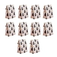 thumbnail image 4 of 10 piezas de bolsas de regalo de Navidad, bolsas de repostería, bolsas de golosinas, bolsas de embalaje de alimentos para decoración de fiesta de y negro, 4 of 9
