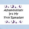 thumbnail image 2 of CafePress - First Ramadan Body Suit - Long Sleeve Cotton Baby Bodysuit, 2 of 4
