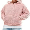 thumbnail image 1 of PENGXIANG Hommes Pull à Capuche en Molleton en Peluche Pull Léger en Viscose Pull Sweatshirt, 1 of 9