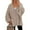 Light Khaki, variant on PRETTYGARDEN Fall Chunky Cardigan Sweaters for Women Button Long Lantern Sleeve Knit Oversized Sweater Coats with Pocket