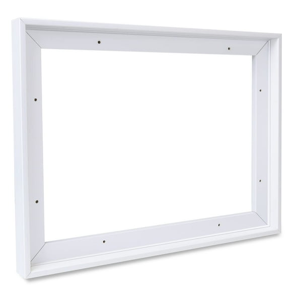 TEXTURE OF DREAMS Floating Frames for Canvas Prints/Canvas Wall Photo/Canvas Pictures/Canvas Floater Frame for Living Room, Bedroom, and Kitchen, Canvas Frame Canvas (Frame for 36"X48" Canvas, White)