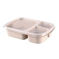 thumbnail image 3 of Wmhsylg Food Storage Lunch Box Reusable 3-Compartment Divided Food Storage Container Boxes Environmentally Friendly Materials, 3 of 5