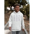thumbnail image 2 of Zodiac Smiley Signs - Astrological Horoscope Emoji Youth's Hoodie, 2 of 4