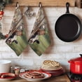 thumbnail image 6 of Farmhouse Animals Kitchen Towels Set of 4, Country Cows Horses Donkeys Farm Absorbent Dish Towels for Kitchen, Microfiber Hand Towel, Quick Drying Tea Towel for Cleaning Decorative Dishcloths, 6 of 7